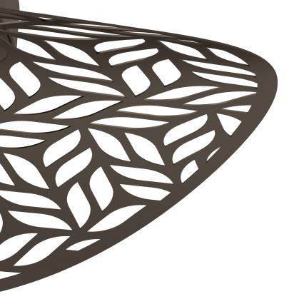 Eglo - Plafonnier 1 x E27 / 60 W / 230 V Ø 40 cm bronze