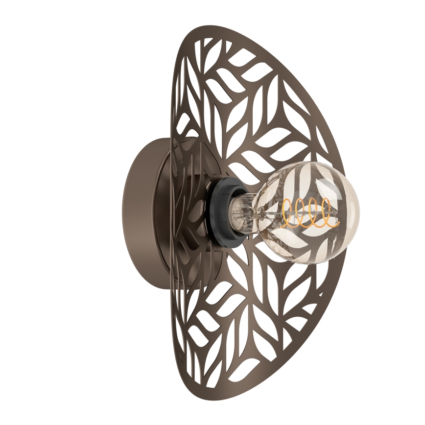 Eglo - Applique murale 1xE27/60W/230V, finition bronze