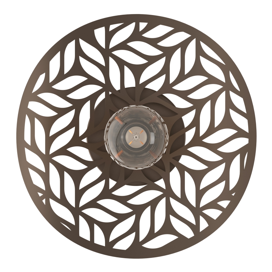Eglo - Applique murale 1xE27/60W/230V, finition bronze