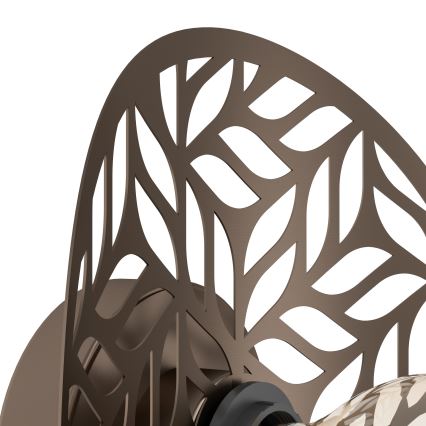 Eglo - Applique murale 1xE27/60W/230V, finition bronze
