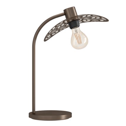 Eglo - Lampe de table 1xE27/60W/230V bronze