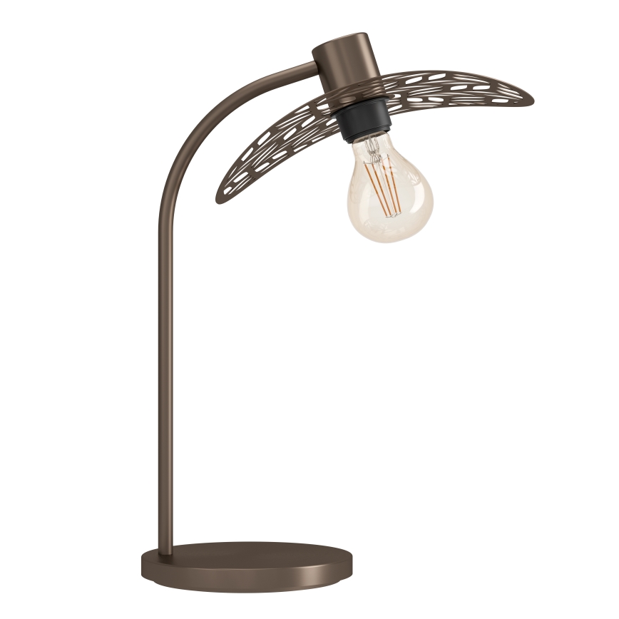 Eglo - Lampe de table 1xE27/60W/230V bronze