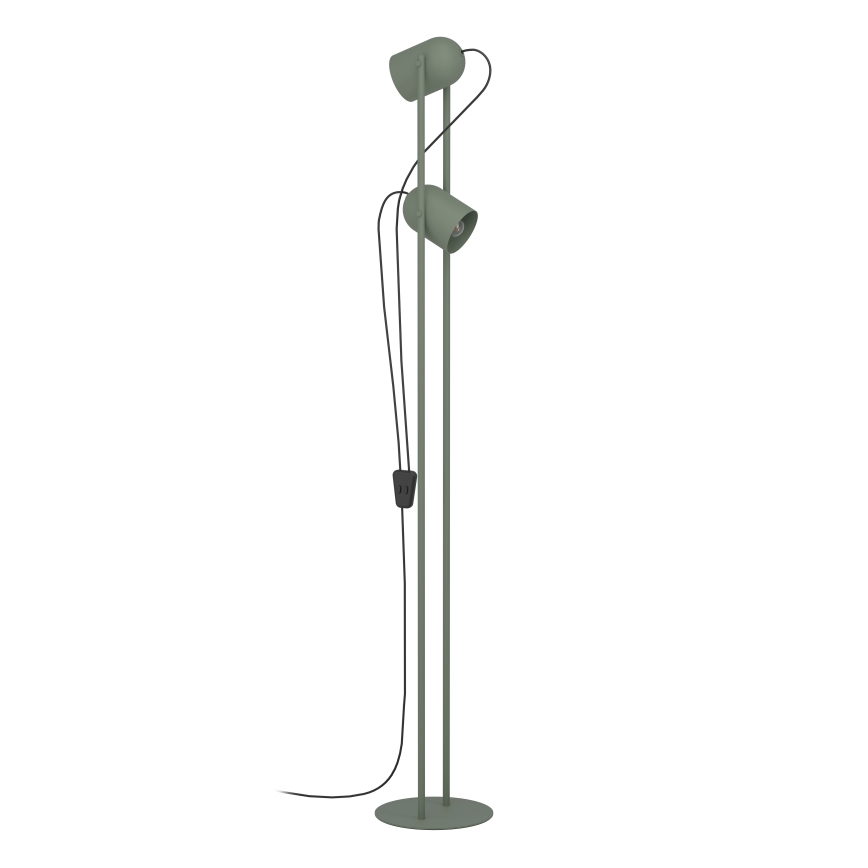 Eglo - Lampadaire 2xE14/8W/230V vert