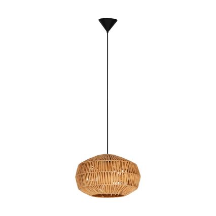 Eglo - Suspension sur câble 1xE27/40W/230V marron