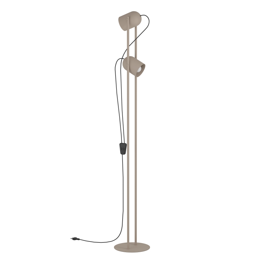 Eglo - Lampadaire 2xE14/8W/230V beige