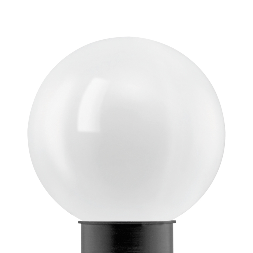 Eglo - lampe solaire LED avec détecteur, lot de 3, 1800 mAh, IP44, noire
