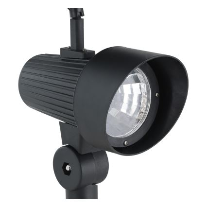 Eglo - Lot de 3 luminaires solaires LED avec détecteur, 200 mAh, IP44, noir