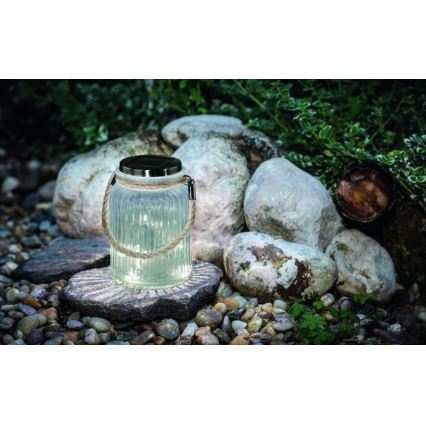 Eglo 48567 - Luminaire solaire SOLAR LED/1xAA transparent IP44