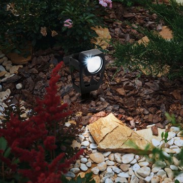 Eglo 48719 - Projecteur solaire LED, 0,1 W, 3,2 V, batterie 1000 mAh, IP44