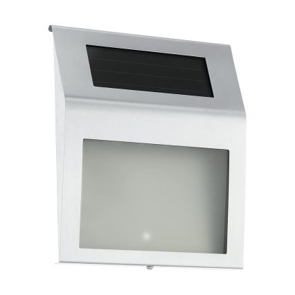 Eglo 48875 - Numéro de maison solaire LED/1,2W/1,2V IP44 chrome mat