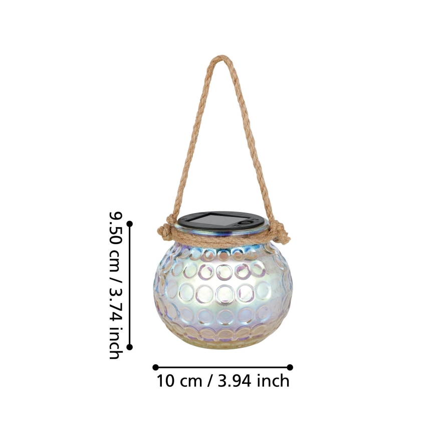 Eglo 48952 - Luminaire solaire LED/0,03W/1,2V 3000 mAh