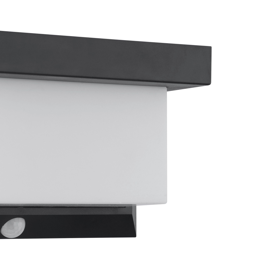 Eglo - Applique murale solaire avec détecteur LED/3,84W/3,7V 2000 mAh IP44