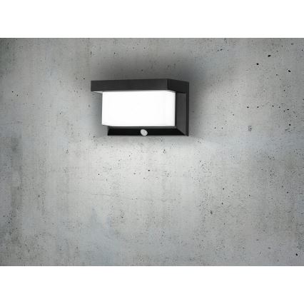 Eglo - Applique murale solaire avec détecteur LED/3,84W/3,7V 2000 mAh IP44