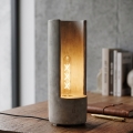 Eglo 49112 - Lampe de table LYNTON 1xE27/60W/230V béton