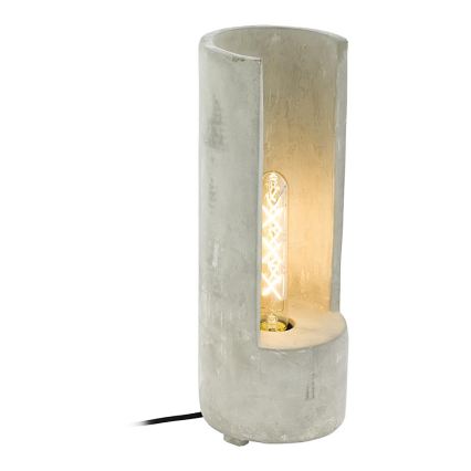 Eglo 49112 - Lampe de table LYNTON 1xE27/60W/230V béton