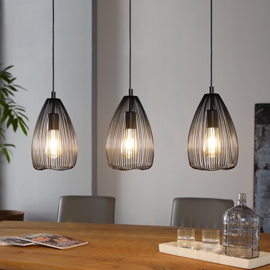 Eglo 49142 - Lustre avec fil CLEVEDON 3xE27/60W/230V