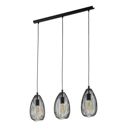 Eglo 49142 - Lustre avec fil CLEVEDON 3xE27/60W/230V