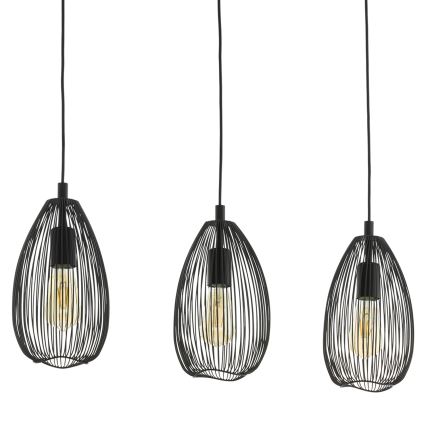 Eglo 49142 - Lustre avec fil CLEVEDON 3xE27/60W/230V