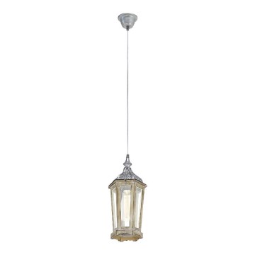 Eglo 49206 - Suspension sur câble KINGHORN 1xE27/42W/230V