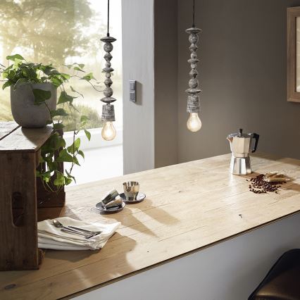 Eglo 49372 - Suspension AVOLTRI 1xE27/60W/230V