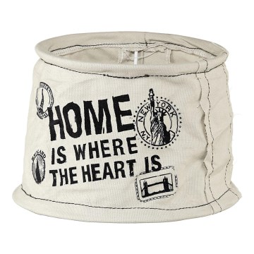 Eglo 49442 - Abat-jour VINTAGE en forme de sac home pour douille E14 Ø 20 cm