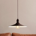Eglo 49456 - Suspension sur câble STOCKBURY 1xE27/60W/230V Ø 36 cm
