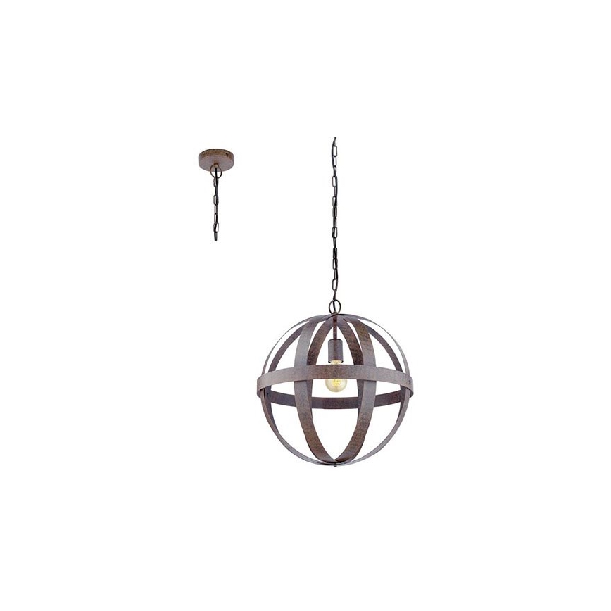 Eglo 49476 - Suspension chaîne WESTBURY 1xE27/60W/230V d. 45 cm