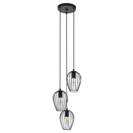 Eglo - Suspension 3xE27/60W/230V