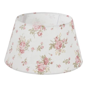 Eglo 49977 - Abat-jour en tissu VINTAGE E14/E27 rose diam.25 cm