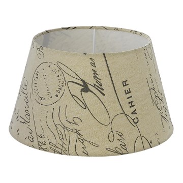 Eglo 49987 - Abat-jour textile pour lampadaire VINTAGE E14/E27 d. 25 cm