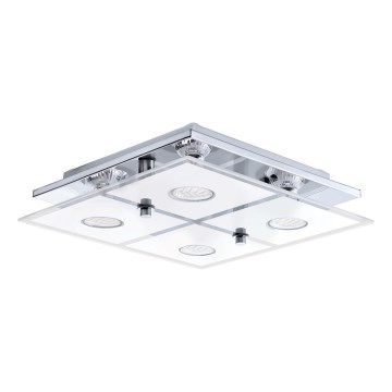 Eglo 54451 - Plafonnier LED CABO 4xGU10/3W/230V 29x29 cm