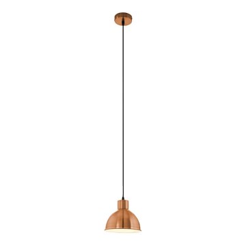 Eglo 54513 - Suspension LED sur câble, 1xE27/6W/230V, finition cuivrée