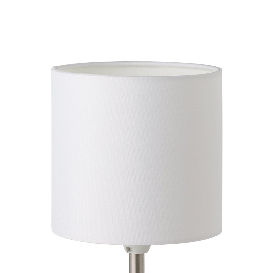 Eglo 54744 - Lampe de table ANADIA 1xE14/40W/230V blanc/chrome mat
