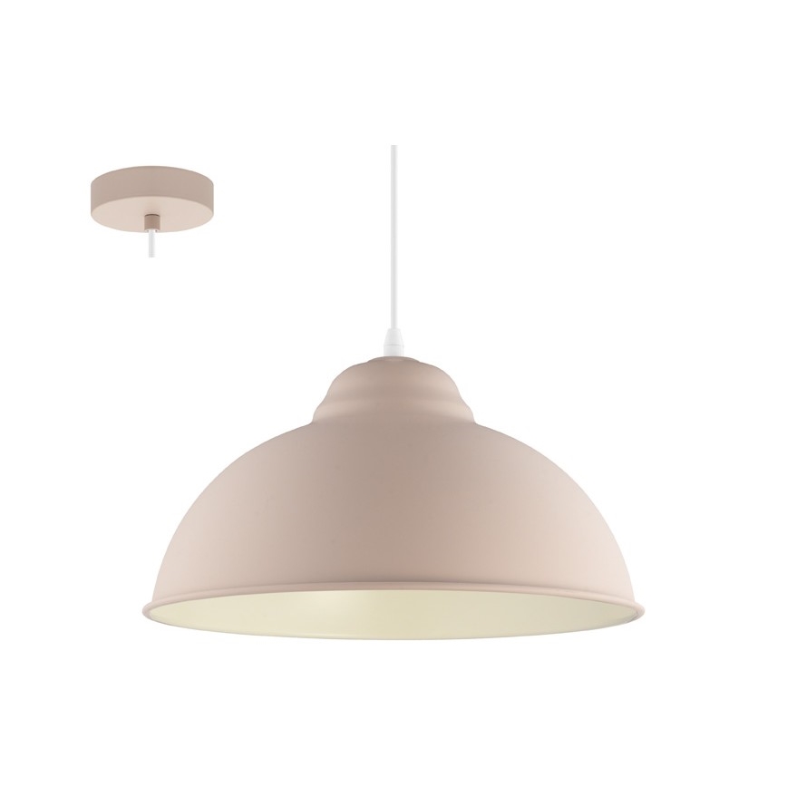 Eglo 54964 - Suspension filaire TRURO-P 1xE27/60W/230V rose