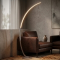 Eglo 55007 - Lampadaire LED dimmable LED/14W/230V chrome mat