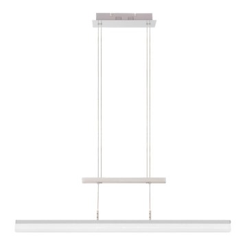 Eglo 55095 - Suspension LED dimmable sur câble LED/18W/230V chrome mat