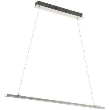 Eglo 55097 - Suspension LED dimmable sur câble 2xLED/9W/230V, chrome mat