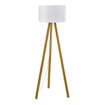 Eglo 55115 - Lampadaire LED 1xE27/11W/230V hêtre