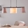 Eglo 55207 - Suspension filaire ALMEIDA 3xE14/25W/230V gris