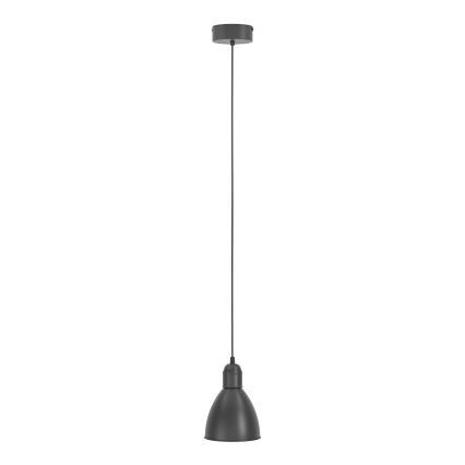 Eglo 55243 - Suspension sur câble PRIDDY 1xE27/60W/230V noire