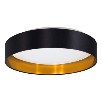 Eglo 55267 - Plafonnier LED MASERLO LED/16W/230V 3000K Ø 40,5 cm noir/cuivré