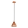 Eglo 55284 - Suspension sur câble CORETTO 1xE27/60W/230V cuivrée