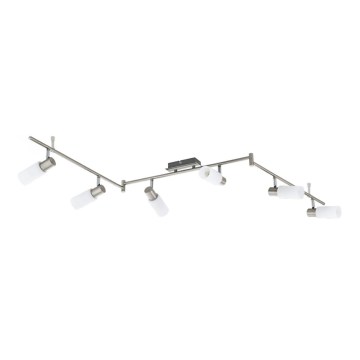 Eglo 55448 - Spot LED 6xE14/4W/230V, chrome mat