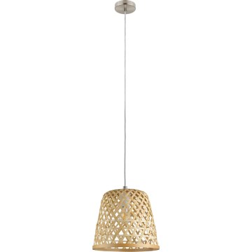 Eglo 55696 - Suspension sur câble KIRKCOLM 1xE27/60W/230V beige