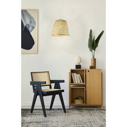 Eglo 55696 - Suspension sur câble KIRKCOLM 1xE27/60W/230V beige