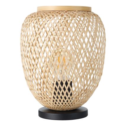 Eglo 55699 - Lampe de table DEMBLEBY 1xE27/40W/230V beige