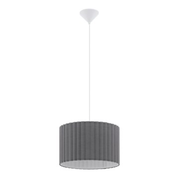 Eglo 55702 - Suspension sur câble 1xE27/40W/230V grise
