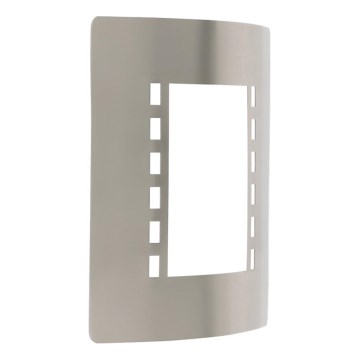 Eglo 55761 - Applique murale extérieure LED 1xE27/10W/230V IP44 chrome mat