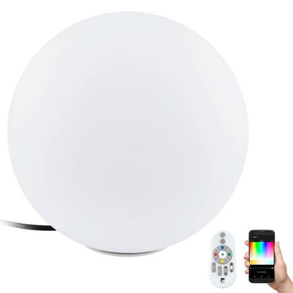 Eglo 55784- Luminaire extérieur LED RGBW MONTEROLO-C 1xE27/9W/230V IP65 d. 39cm + Télécommande