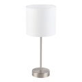 Eglo 55809 - Lampe de table LED 1xE14/5,5W/230V blanc/chrome mat